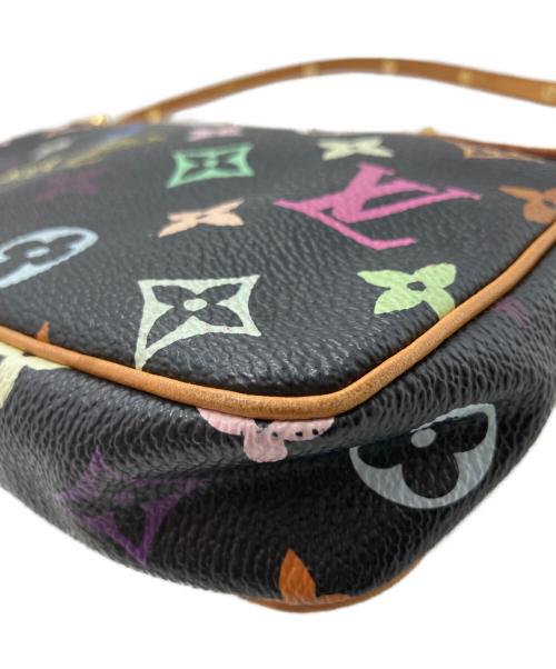 LOUIS VUITTON（ルイ ヴィトン）LOUIS VUITTON (ルイ ヴィトン) モノグラム・マルチカラー ポシェット・アクセソワール ノワールの古着・服飾アイテム