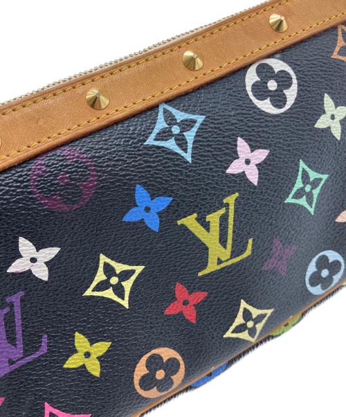LOUIS VUITTON（ルイ ヴィトン）LOUIS VUITTON (ルイ ヴィトン) モノグラム・マルチカラー ポシェット・アクセソワール ノワールの古着・服飾アイテム