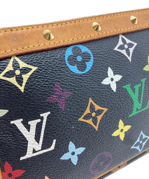 LOUIS VUITTON（ルイ ヴィトン）LOUIS VUITTON (ルイ ヴィトン) モノグラム・マルチカラー ポシェット・アクセソワール ノワールの古着・服飾アイテム