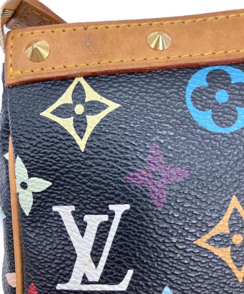 LOUIS VUITTON（ルイ ヴィトン）LOUIS VUITTON (ルイ ヴィトン) モノグラム・マルチカラー ポシェット・アクセソワール ノワールの古着・服飾アイテム