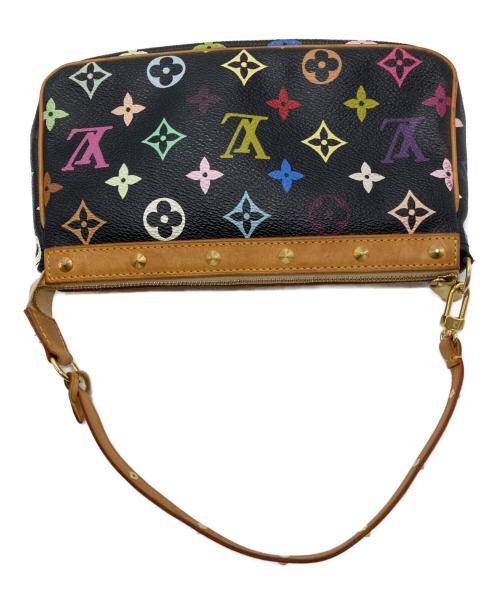 LOUIS VUITTON（ルイ ヴィトン）LOUIS VUITTON (ルイ ヴィトン) モノグラム・マルチカラー ポシェット・アクセソワール ノワールの古着・服飾アイテム