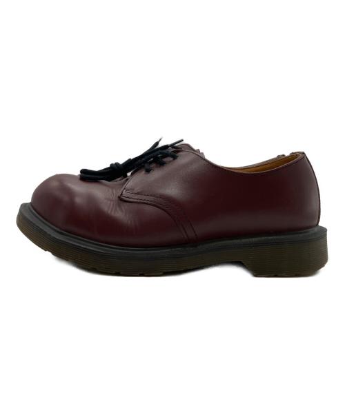 Dr.Martens（ドクターマーチン）Dr.Martens (ドクターマーチン) 3ホールシューズ ワインレッド サイズ:5の古着・服飾アイテム