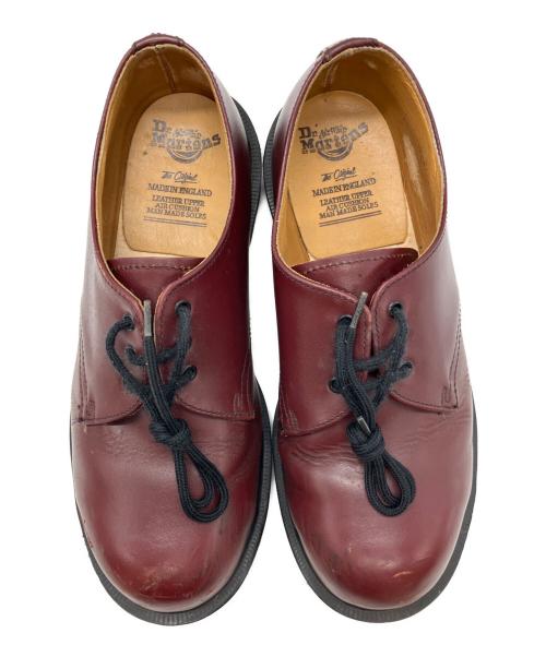 Dr.Martens（ドクターマーチン）Dr.Martens (ドクターマーチン) 3ホールシューズ ワインレッド サイズ:5の古着・服飾アイテム
