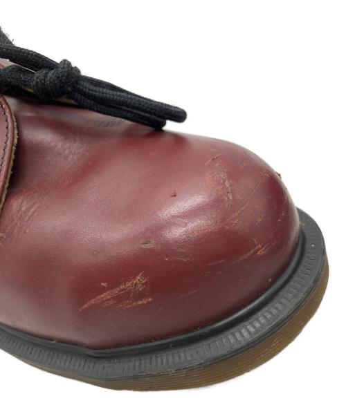 Dr.Martens（ドクターマーチン）Dr.Martens (ドクターマーチン) 3ホールシューズ ワインレッド サイズ:5の古着・服飾アイテム