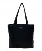 PRADAプラダ）の古着「PRADA　ナイロントートバッグ」｜ブラック