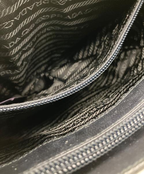PRADA（プラダ）PRADA (プラダ) PRADA　ナイロントートバッグ ブラックの古着・服飾アイテム