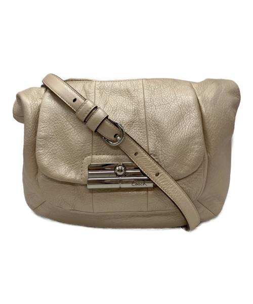 COACH（コーチ）COACH (コーチ) ショルダーバッグ ベージュの古着・服飾アイテム