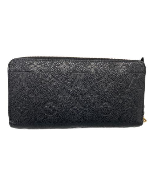 LOUIS VUITTON（ルイ ヴィトン）LOUIS VUITTON (ルイ ヴィトン) ジッピー ウォレット モノグラム・アンプラント ノワールの古着・服飾アイテム