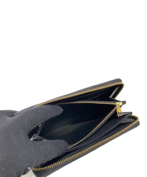 LOUIS VUITTON（ルイ ヴィトン）LOUIS VUITTON (ルイ ヴィトン) ジッピー ウォレット モノグラム・アンプラント ノワールの古着・服飾アイテム