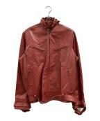 SCHAFFENシャッフェン）の古着「レザージャケット」｜レッド