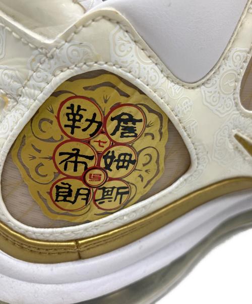 NIKE（ナイキ）NIKE (ナイキ) NIKE　LEBRON 7 QS ホワイト×ゴールド サイズ:24.5ｃｍの古着・服飾アイテム