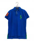 POLO RALPH LAURENポロ・ラルフローレン）の古着「ポロシャツ」｜ブルー