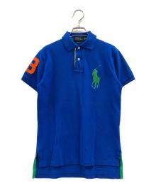 POLO RALPH LAUREN（ポロ・ラルフローレン）の古着「ポロシャツ」｜ブルー