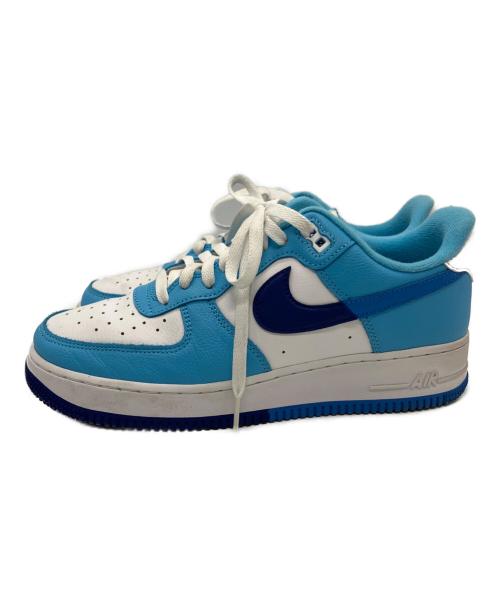 NIKE（ナイキ）NIKE (ナイキ) NIKE　Air Force 1 Low Split　ローカットスニーカー ホワイト×ブルー サイズ:27ｃｍの古着・服飾アイテム