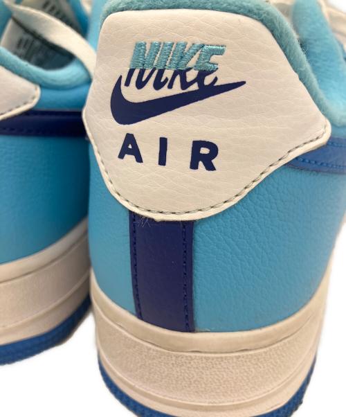 NIKE（ナイキ）NIKE (ナイキ) NIKE　Air Force 1 Low Split　ローカットスニーカー ホワイト×ブルー サイズ:27ｃｍの古着・服飾アイテム