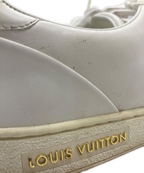 LOUIS VUITTON（ルイ ヴィトン）LOUIS VUITTON (ルイ ヴィトン) LOUIS VUITTON　フロント・ローライン・スニーカー ホワイト サイズ:36 1/2の古着・服飾アイテム