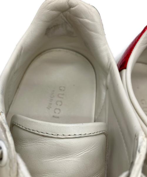 GUCCI（グッチ）GUCCI (グッチ) GUCCI　シェリーライン　スニーカー ホワイト サイズ:36の古着・服飾アイテム