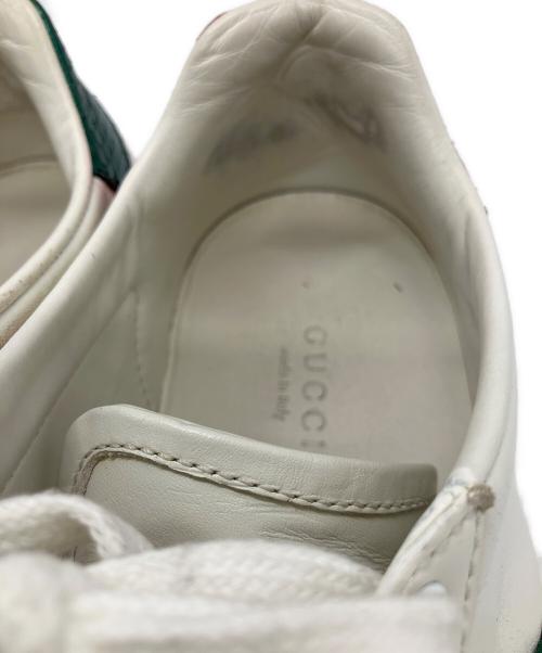 GUCCI（グッチ）GUCCI (グッチ) GUCCI　シェリーライン　スニーカー ホワイト サイズ:36の古着・服飾アイテム