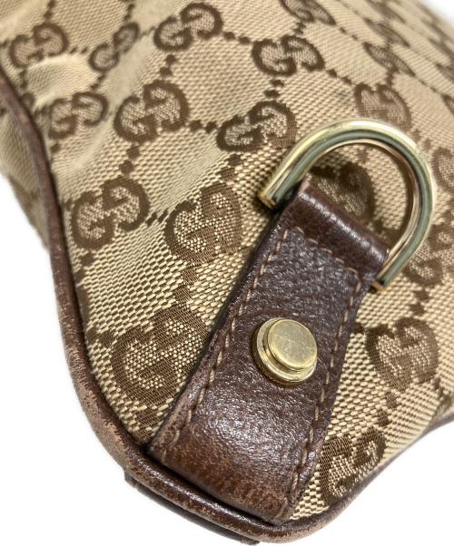 GUCCI（グッチ）GUCCI (グッチ) GUCCI　ショルダーバッグ ブラウン×ベージュの古着・服飾アイテム