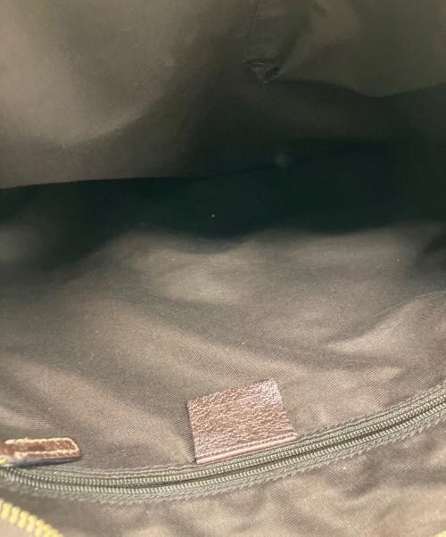 GUCCI（グッチ）GUCCI (グッチ) GUCCI　ショルダーバッグ ブラウン×ベージュの古着・服飾アイテム