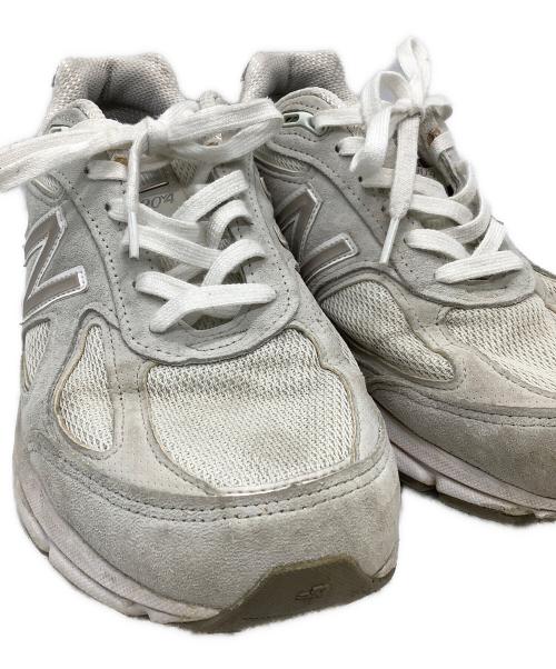 NEW BALANCE（ニューバランス）NEW BALANCE (ニューバランス) NEW BALANCE　990V4 ベージュ サイズ:26.5cmの古着・服飾アイテム