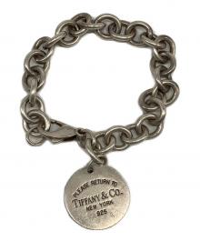TIFFANY & Co.（ティファニー）の古着「リターントゥラウンドタグブレスレット」｜シルバー