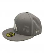 New Eraニューエラ）の古着「New Era　キャップ」｜グレー