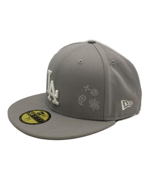 New Era（ニューエラ）New Era (ニューエラ) New Era　キャップ グレー サイズ:58.7㎝の古着・服飾アイテム