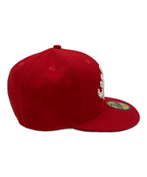 New Era（ニューエラ）New Era (ニューエラ) New Era　キャップ レッド サイズ:58.7㎝の古着・服飾アイテム
