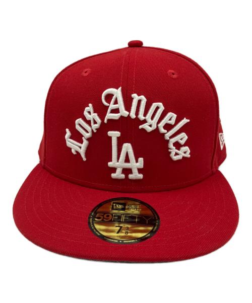 New Era（ニューエラ）New Era (ニューエラ) New Era　キャップ レッド サイズ:58.7㎝の古着・服飾アイテム