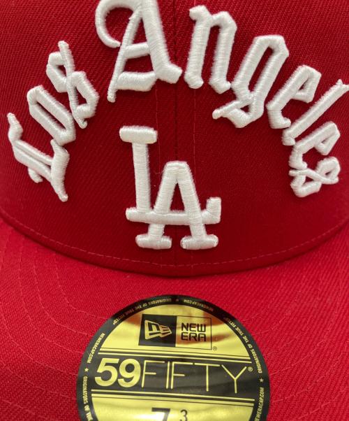 New Era（ニューエラ）New Era (ニューエラ) New Era　キャップ レッド サイズ:58.7㎝の古着・服飾アイテム