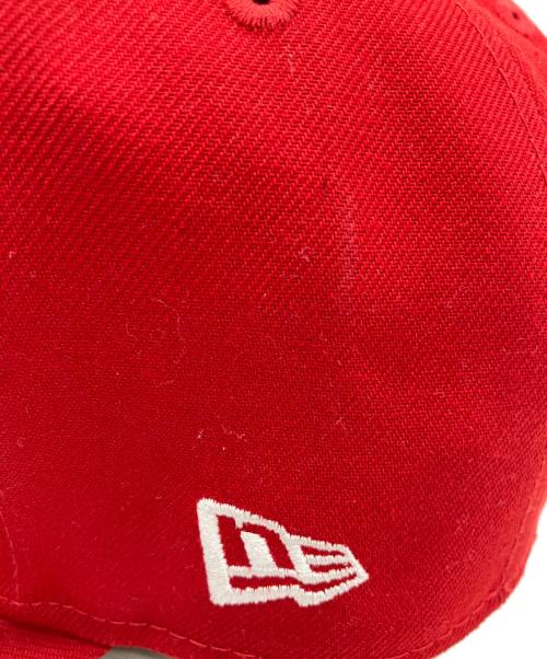 New Era（ニューエラ）New Era (ニューエラ) New Era　キャップ レッド サイズ:58.7㎝の古着・服飾アイテム