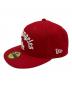 New Era（ニューエラ）の古着「New Era　キャップ」｜レッド