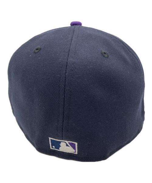 New Era（ニューエラ）New Era (ニューエラ) New Era　キャップ パープル×ブラック サイズ:59.6㎝の古着・服飾アイテム