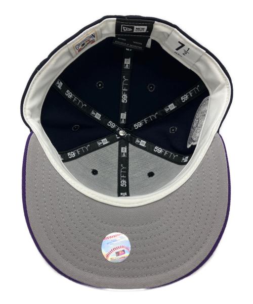 New Era（ニューエラ）New Era (ニューエラ) New Era　キャップ パープル×ブラック サイズ:59.6㎝の古着・服飾アイテム