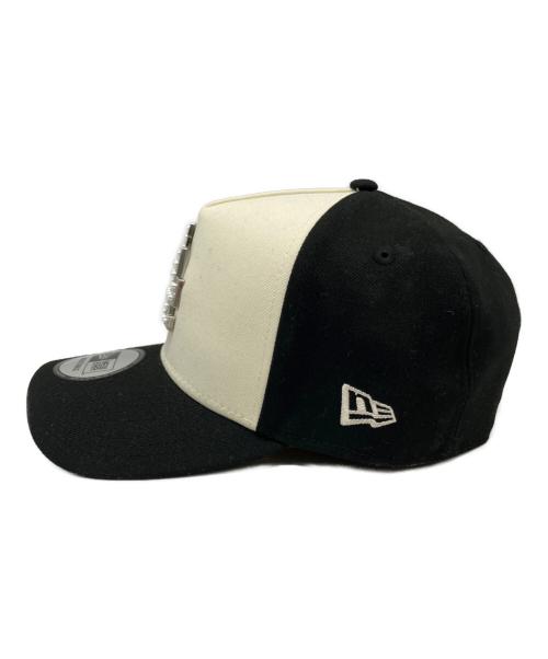 New Era（ニューエラ）New Era (ニューエラ) New Era　キャップ ブラック×アイボリーの古着・服飾アイテム
