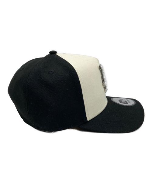 New Era（ニューエラ）New Era (ニューエラ) New Era　キャップ ブラック×アイボリーの古着・服飾アイテム
