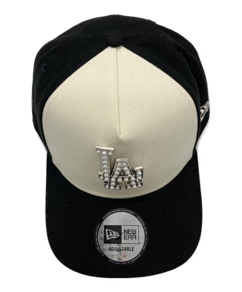 New Era（ニューエラ）New Era (ニューエラ) New Era　キャップ ブラック×アイボリーの古着・服飾アイテム