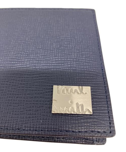 PAUL SMITH（ポールスミス）Paul Smith (ポールスミス) Paul Smith　2つ折り財布 ネイビーの古着・服飾アイテム