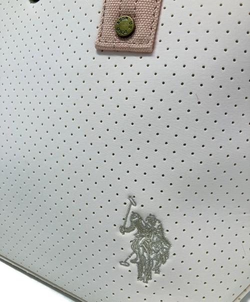 U.S POLO ASSN（ユーエスポロアッスン）U.S POLO ASSN (ユーエスポロアッスン) U.S POLO ASSN　ハイブリッドボンディングトートＳ　ハンドバッグ ピンク 未使用品の古着・服飾アイテム