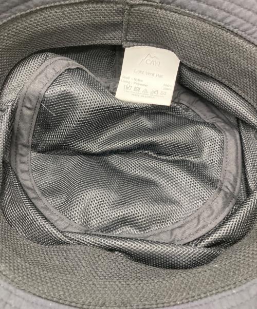 CAYL（ケイル）CAYL (ケイル) CAYL　バケットハット ブラックの古着・服飾アイテム