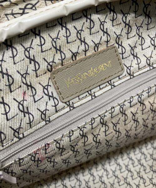 Yves Saint Laurent（イヴサンローラン）Yves Saint Laurent (イヴサンローラン) Yves Saint Laurent　ボストンバッグ ベージュの古着・服飾アイテム