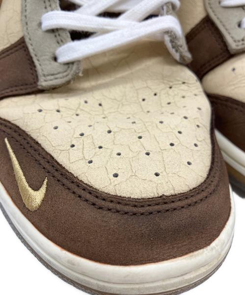 NIKE（ナイキ）NIKE (ナイキ) NIKE ローカットスニーカー ベージュ×ブラウン×パープル サイズ:27.5ｃｍの古着・服飾アイテム
