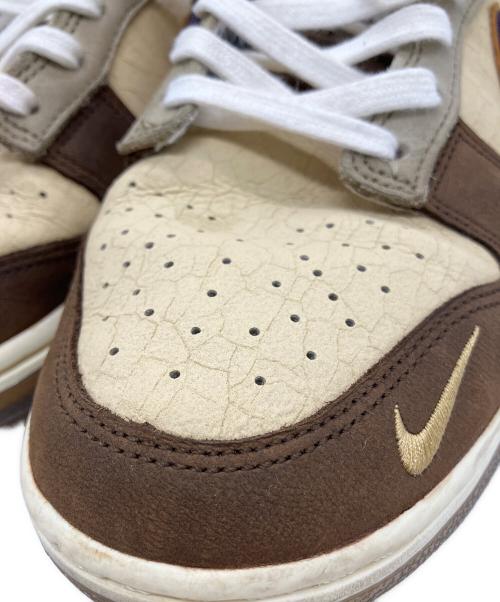 NIKE（ナイキ）NIKE (ナイキ) NIKE ローカットスニーカー ベージュ×ブラウン×パープル サイズ:27.5ｃｍの古着・服飾アイテム