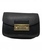 FURLAフルラ）の古着「FURLA　チェーンショルダーバッグ」｜ブラック