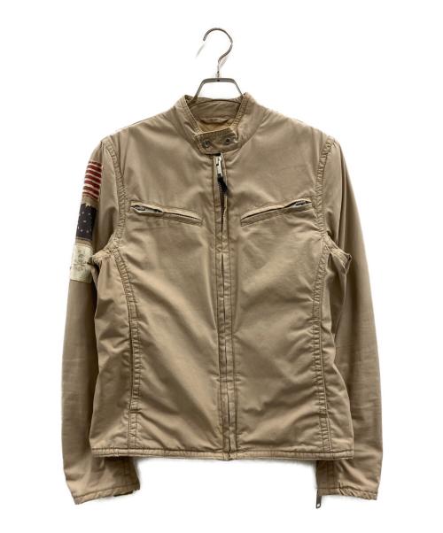 POLO JEANS（ポロジーンズ）POLO JEANS (ポロジーンズ) ジップジャケット ベージュ サイズ:Mの古着・服飾アイテム