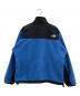 THE NORTH FACE (ザ ノース フェイス) POLARTEC ブルー×ブラック サイズ:M：5000円