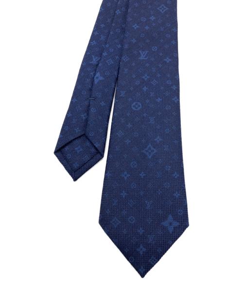LOUIS VUITTON（ルイ ヴィトン）LOUIS VUITTON (ルイ ヴィトン) LOUIS VUITTON　ネクタイ ネイビー サイズ:-の古着・服飾アイテム