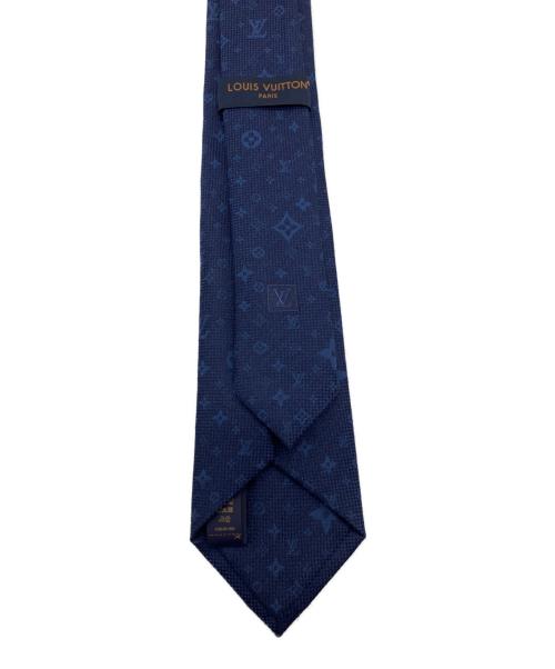 LOUIS VUITTON（ルイ ヴィトン）LOUIS VUITTON (ルイ ヴィトン) LOUIS VUITTON　ネクタイ ネイビー サイズ:-の古着・服飾アイテム