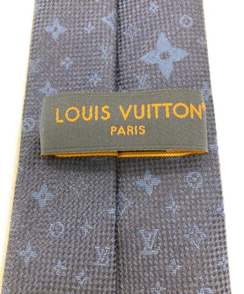 LOUIS VUITTON（ルイ ヴィトン）LOUIS VUITTON (ルイ ヴィトン) LOUIS VUITTON　ネクタイ ネイビー サイズ:-の古着・服飾アイテム